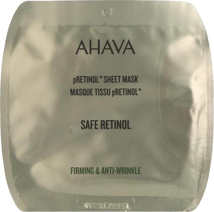 Produktbild Ahava Sheet Mask - Tuchmaske für trockene, stumpf aussehende Haut
