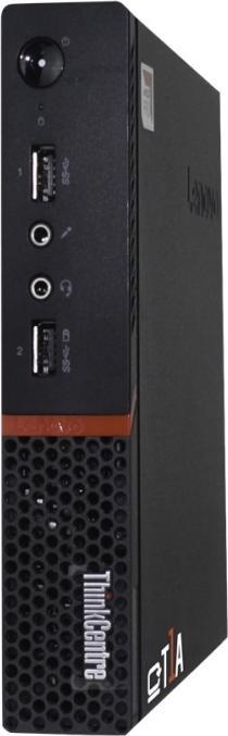 Produktbild Lenovo T1A ThinkCentre M710q Refurbished i5-7400T mini PC Intel® Core™ i5 8 GB DDR4-SDRAM 128 GB SSD (Intel Core i5-7400T, 8 GB, 128 GB)