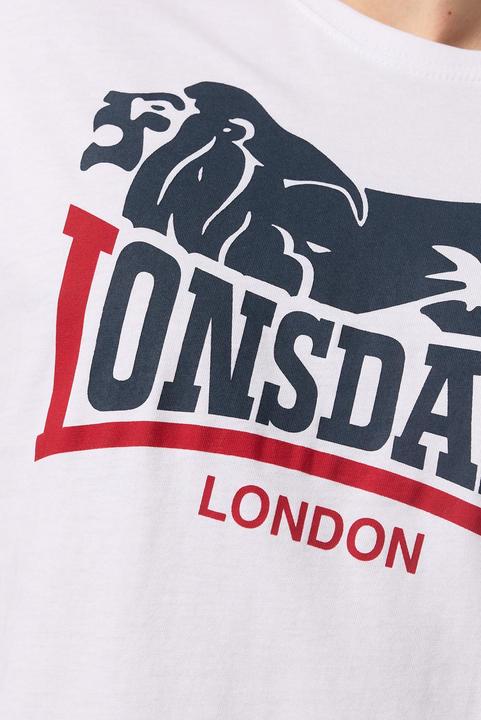 Immagine prodotto Lonsdale London Shirt Maglietta a maniche corte LOSCOE in confezione da 2 pezzi con scollo rotondo (L)