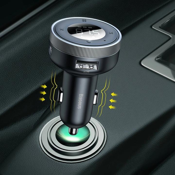 Actual product image Baseus Car Wireless MP3 Charger