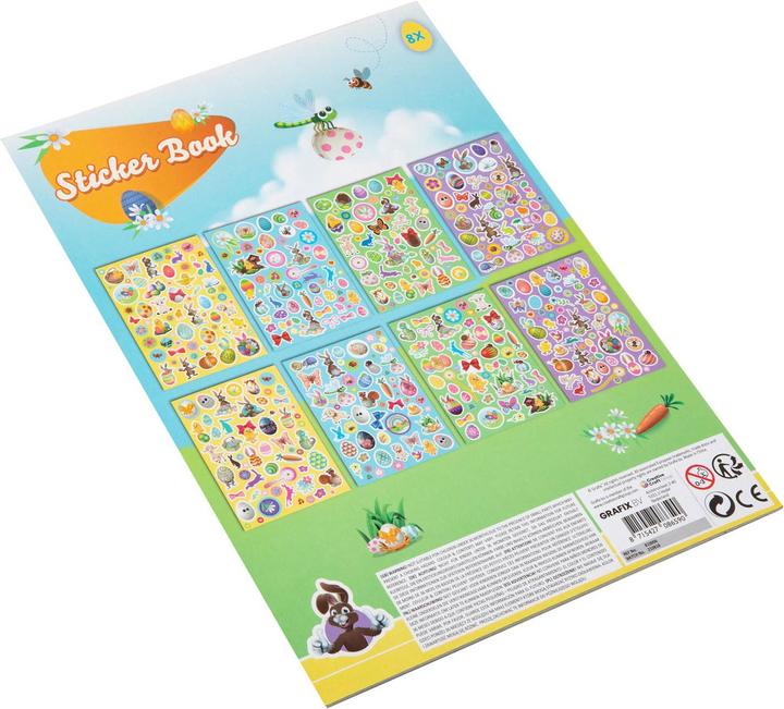 Grafix Stickerboek Pasen A4 (30 x 21 cm)