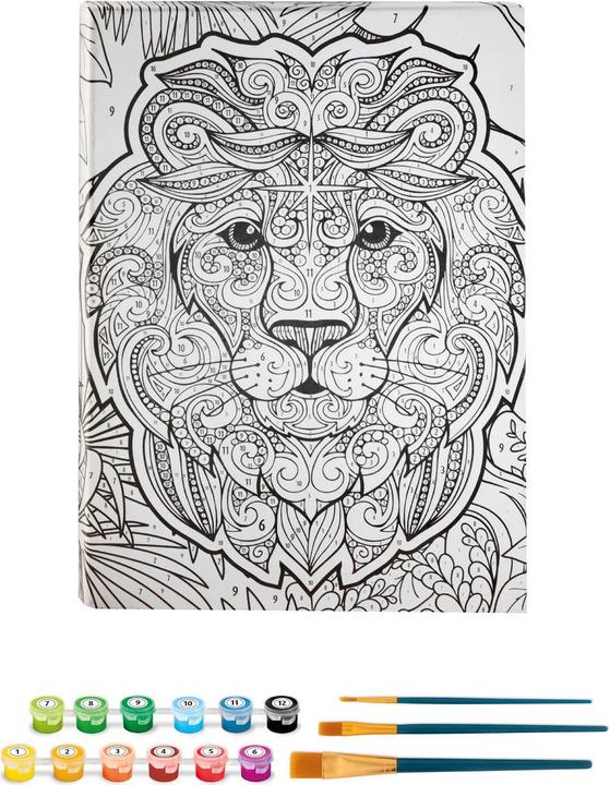 Actual product image Grafix Painting by Numbers- Lion