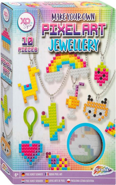 Actual product image Grafix Make your own pixel art jewelry