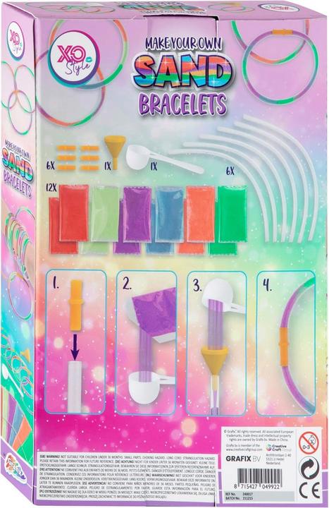 Actual product image Grafix Making sand bracelets