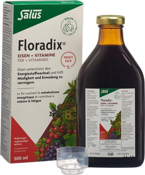 Produktbild Salus Eisen + Vitamine Profit Pack (1 Stück, Flüssigkeit, 500 g)