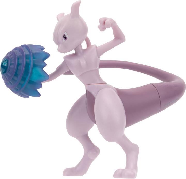 Produktbild Jazwares Pokémon Battle Feature Figur Mewtu 10 cm