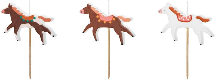 Immagine prodotto Partydeco Cavallo di candela, 3 pezzi