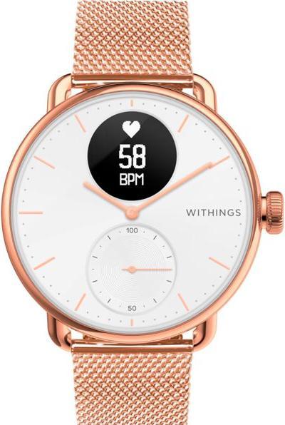 Image du produit Withings Bracelet boucle en maille (18 mm, Acier inoxydable et revêtement PVD)