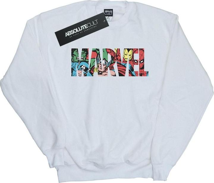 Actual product image Womens/Ladies Infill Logo Heather Sweatshirt (XL)