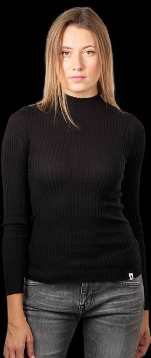 Actual product image Armedangels Alaania Pullover Stand-Up Collar Black (XS)