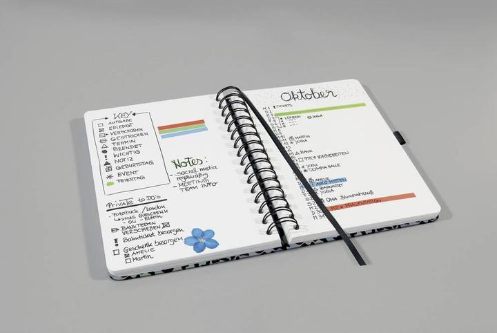 Immagine prodotto Sigel Quaderno con spirale Jolie Flair (168 x 215 mm, Nessuna, Copertina rigida)