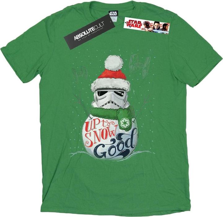 Immagine prodotto Star Wars Stormtrooper Up To Snow Good Maglietta Uomo (L)