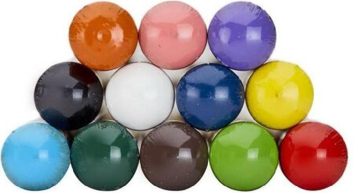 Produktbild Derwent Chromaflow Buntstifte (Blush Pink, Flame, Natural Brown, Scarlet, grass green, Denim, Sun Yellow, Blue, Basil, Black, Lilac, White, 12 x)