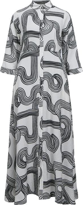 Actual product image Object Print blouse dress (36)