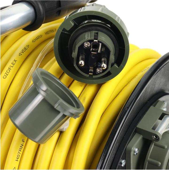 Produktbild Dönges Leitungsroller Feuerwehr, DIN 14680, 230 V (50 m)