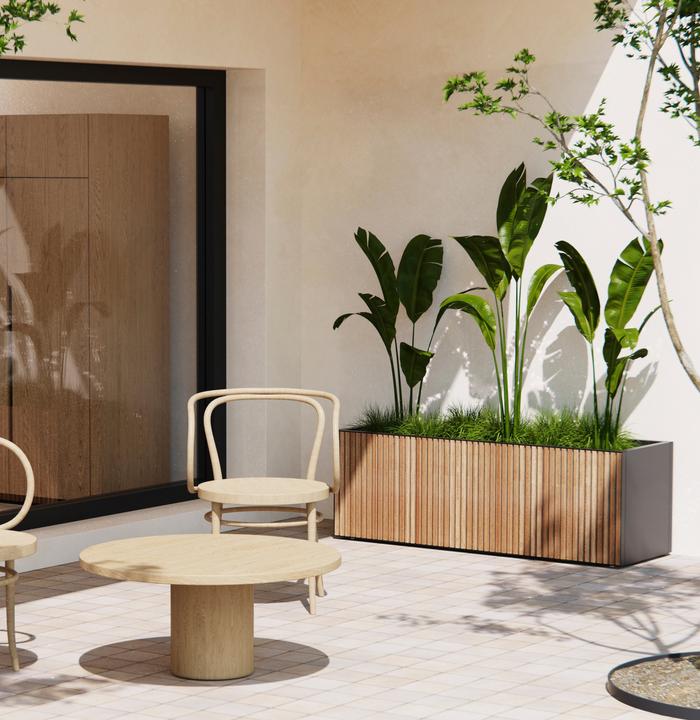 Produktbild Spa Solutions Hochbeet Pflanzentopf Portofino
