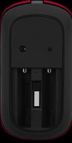 Immagine prodotto Acer Mouse senza fili sottile e leggero, piccolo ricevitore nano rosso, design elegante e sottile (Senza fili)
