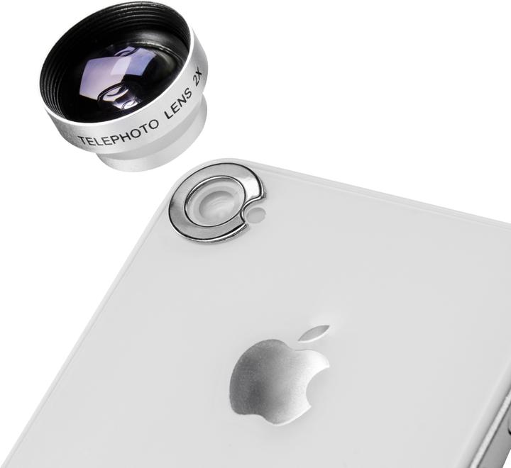 Produktbild mantona Tele-Objektiv für iPhone SE/5/4S/4