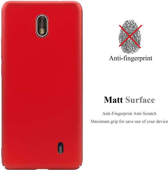 Actual product image Cadorabo Hard Cover Matt Metal Cover (Nokia 1)