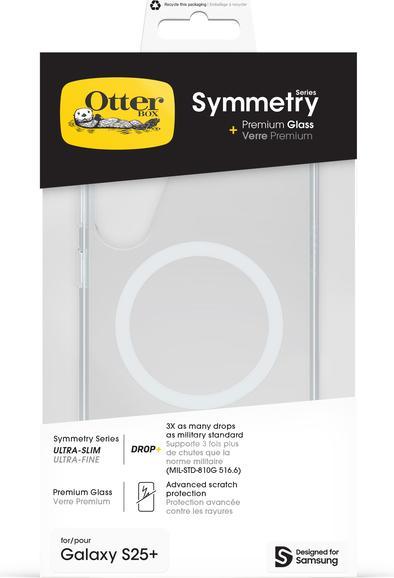Actual product image OtterBox Symmetry Clear mit Magnets + Premium Glass (Samsung Galaxy S25+)