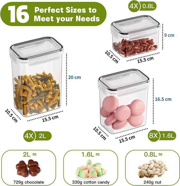 Produktbild Withosent Vorratsdosen Luftdicht