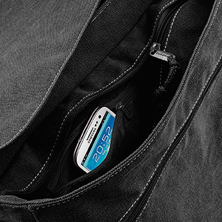 Actual product image Quadral Vintage canvas shoulder bag