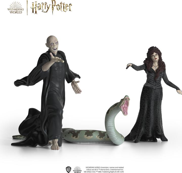 Actual product image Schleich Lord Voldemort™, Nagini & Bellatrix Lestrange