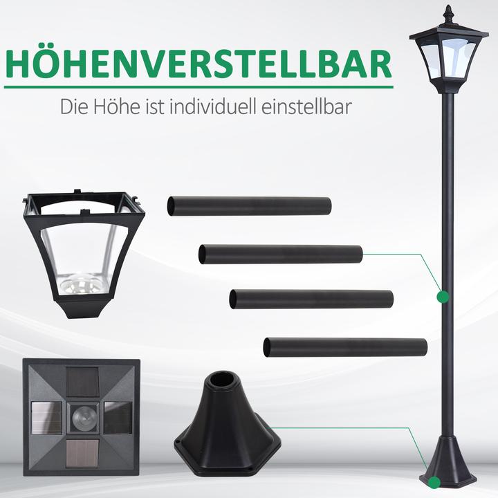 Actual product image Outsunny Garden lantern (10 lm, IP44)