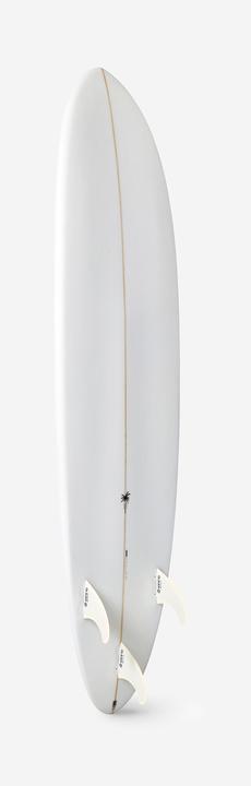 Immagine prodotto Olaian Surfboard Hybrid aus Harz 6'4 3 Finnen 40 l khaki (6'4")