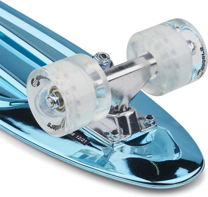 Productafbeelding Outsiders - Chrome Edition Retro Skateboard Blauw (2.36")