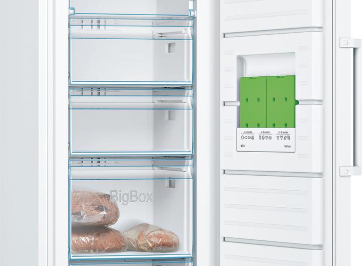 Actual product image Bosch Hausgeräte Series 4, Freestanding freezer, 176 x 60 cm, White, GSN33FWEV (Stand-alone, 225 l)