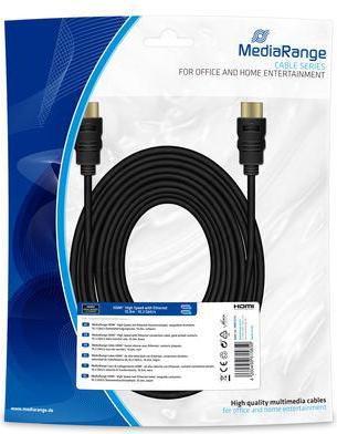 Immagine prodotto MediaRange Connettore Ethernet ad alta velocità HDMI. 10Gibt/s 10m (10 m, HDMI)