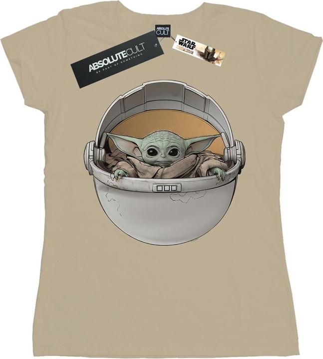 Star Wars The Mandalorian The Child Basket TShirt (XL)