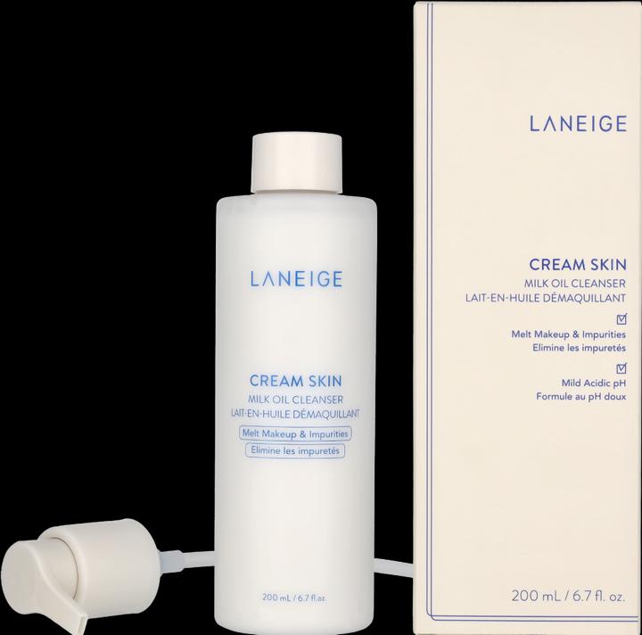 Actual product image Laneige Cream Skin Milk Oil Cleanser (Oils, 200 ml)