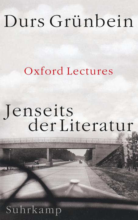 Produktbild Jenseits der Literatur (Deutsch, Durs Grünbein, 2020)