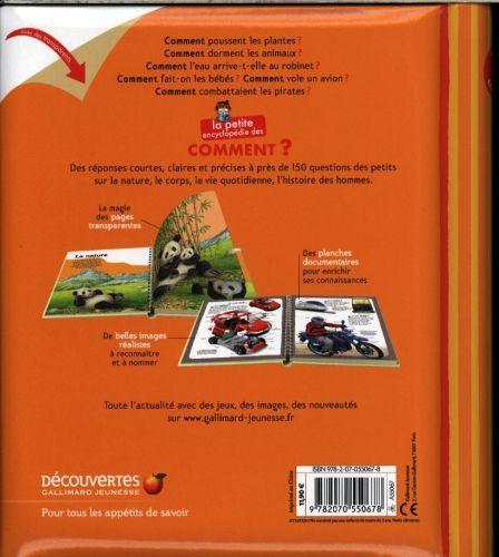 Image du produit La petite encyclopédie des comment (Français, Lamoureux Sophie, 2019)