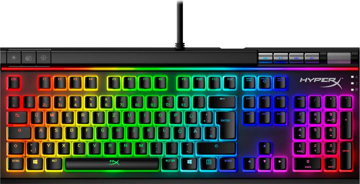Produktbild HyperX Alloy Elite 2 mechanische Gaming Tastatur Red Switches Linear QWERTZ (DE-Layout) - Schwarz (DE, Kabelgebunden)