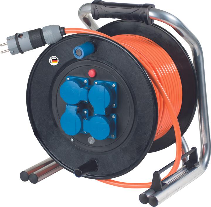 As - Schwabe Hartgummi Kabeltrommel (40 m, 2.50 mm²)