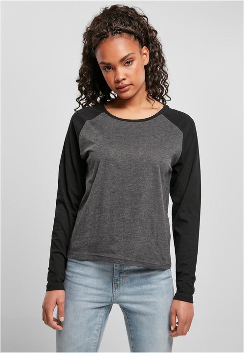 Image du produit Urban Classics Manches longues raglan contrastées pour femmes (S)