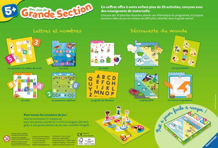 Produktbild Ravensburger Mes jeux de grande section (Französisch)