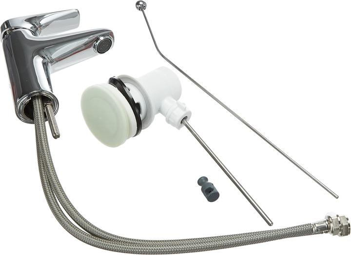 Actual product image Grohe Single lever basin mixer BAUFLOW 1/2inch, S-Size chrome