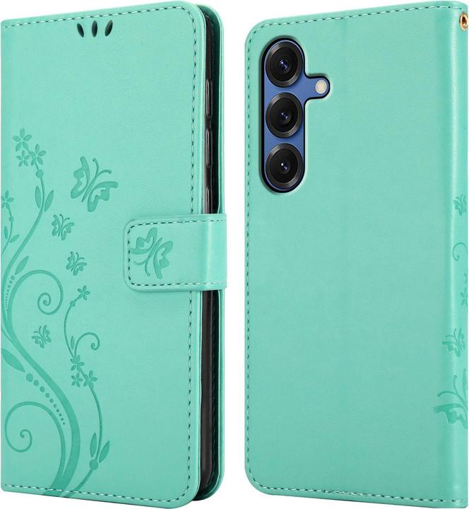 Image du produit Cadorabo Coque pour Samsung Galaxy S25 pour Fleur Book (Samsung Galaxy S25)