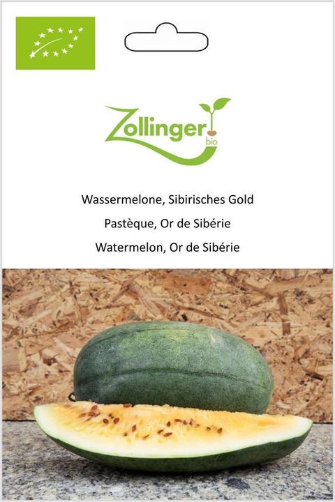 Produktbild Zollinger Bio Wassermelone, Sibirisches Gold (Keimlinge)