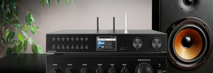 Produktbild Telestar TOP 500 sw HiFi-Tuner 43cm,Internet/DAB+/UKW,Streaming,BT,HM (Radio Tuner)