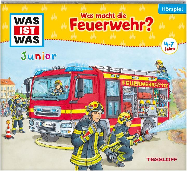 Image du produit Tessloff Jeu audio WAS IST WAS Junior. Que font les pompiers? (Angela Strunck, Dirk Petrick, Karim Khawatmi, Lars Schmidtke, Kim Hasper, Allemand)