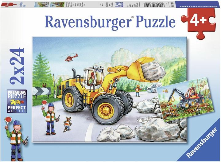 Ravensburger Bagger und Waldtraktor (24 Teile)