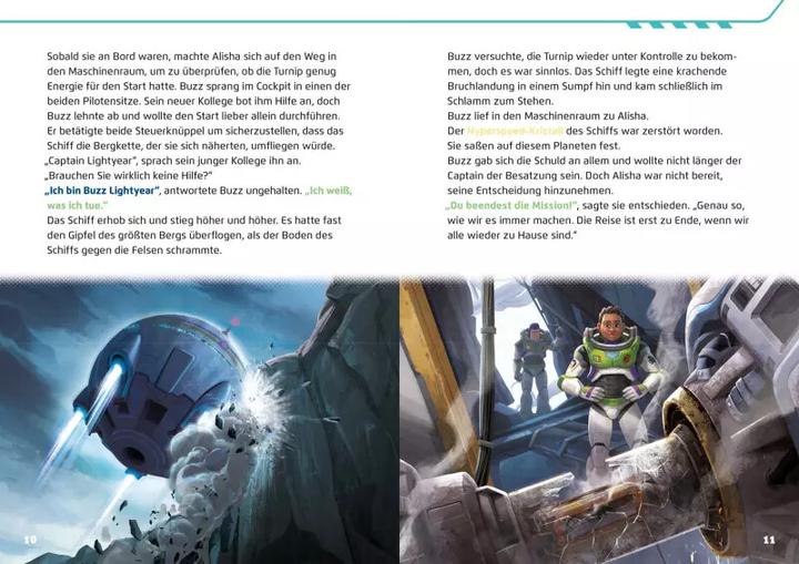 Actual product image Buzz Lightyear: Book for the movie (German, 2022)