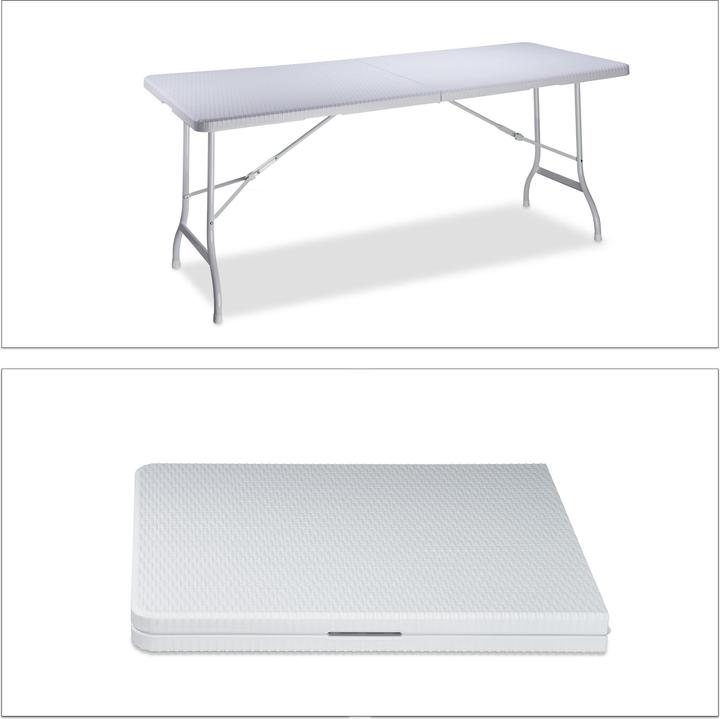 Actual product image Relaxdays garden table (178 cm)