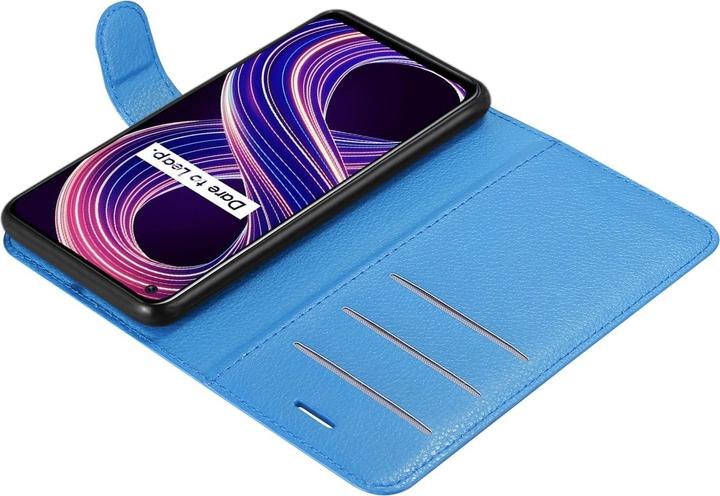 Produktbild Cadorabo Book Stand Hülle für Realme 8 5G / V13 / Q3 / Q3i / Narzo 30 5G (Realme Narzo 30 5G, Realme V13, Realme Q3i 5G)