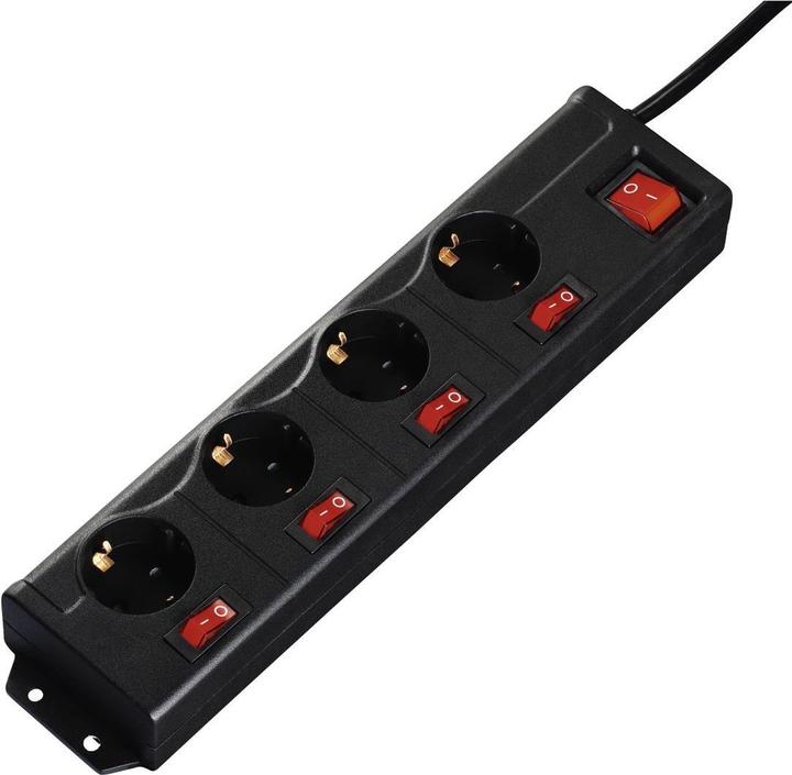 Produktbild Hama Steckdosenleiste (4 x, CEE 7/3, 1.40 m)